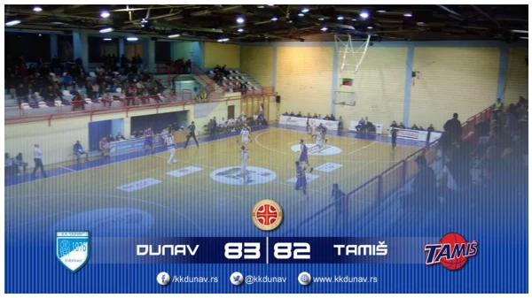 KLS: Dunav nakon velikog preokreta slavio protiv Tamiša!, Košarkaška liga Srbije
