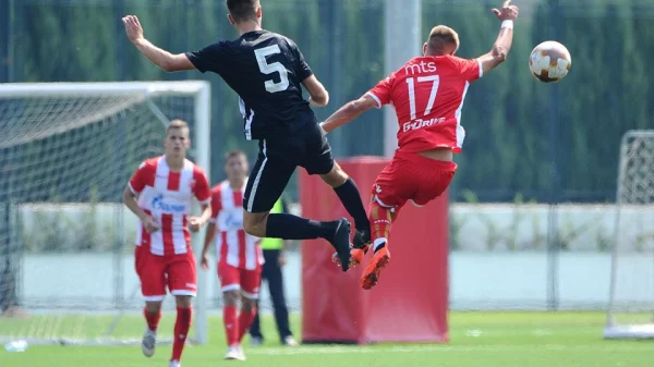 OLS: Rad – Crvena zvezda 0:3, Omladinska liga Srbije