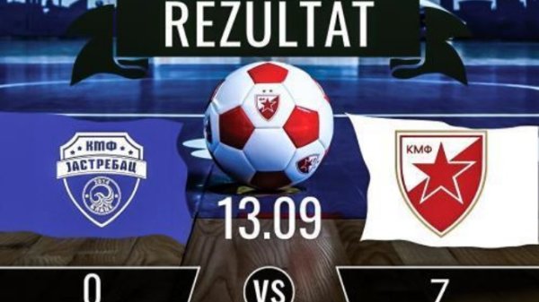 Futsaleri Crvene zvezde trijumfalno počeli put ka tituli, Prva Futsal liga