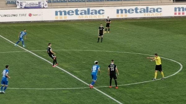 Remi Čukaričkog protiv Metalca u Gornjem Milanovcu, Linglong Superliga Srbije