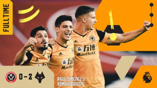 Vulvsi ekspresnim startom došli do pobede, Engleska: Premier League