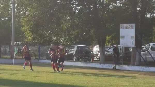 Prva pobeda Aleksndrovačkog Borca, PFL Zrenjanin
