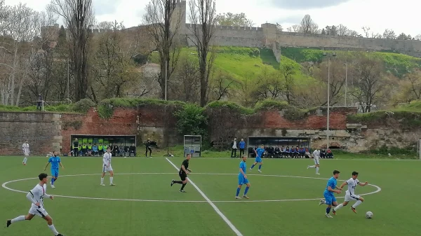 Jutarnji piknik "optičara" ispod Kalemegdana, Srpska liga Beograd