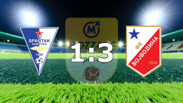 Džon Meri i Uroš Nikolić u nadoknadi za pobedu Vojvodine u vojvođanskom derbiju!, Mozzart Bet Super liga Srbije