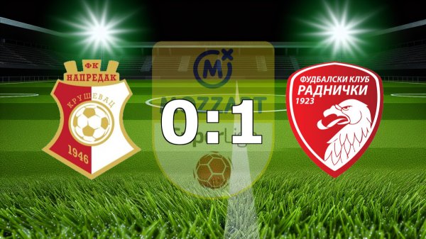 Radnički 1923 savladao Napredak u Kruševcu i završio jesen u plej-of zoni, Mozzart Bet Super liga Srbije