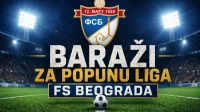 Baraži FS Beograda ulaze u odlučujuću fazu, sve je otvoreno pred revanše, Baraž - Za popunu liga FS Beograda