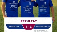 Jelićev het-trik obezbedio ubedljivu pobedu Vojvodine protiv Borca